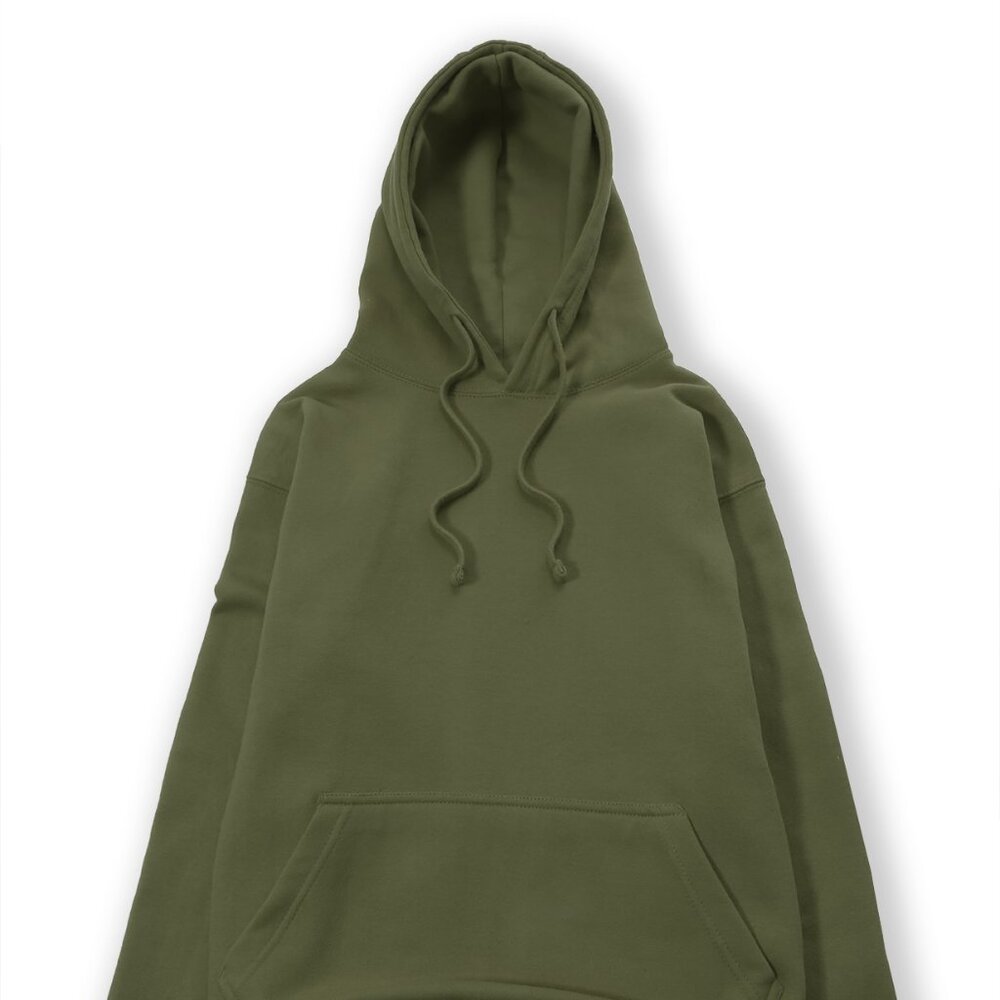 Men's Premium Heavyweight Pullover Hoodie Sweatshirt Olive